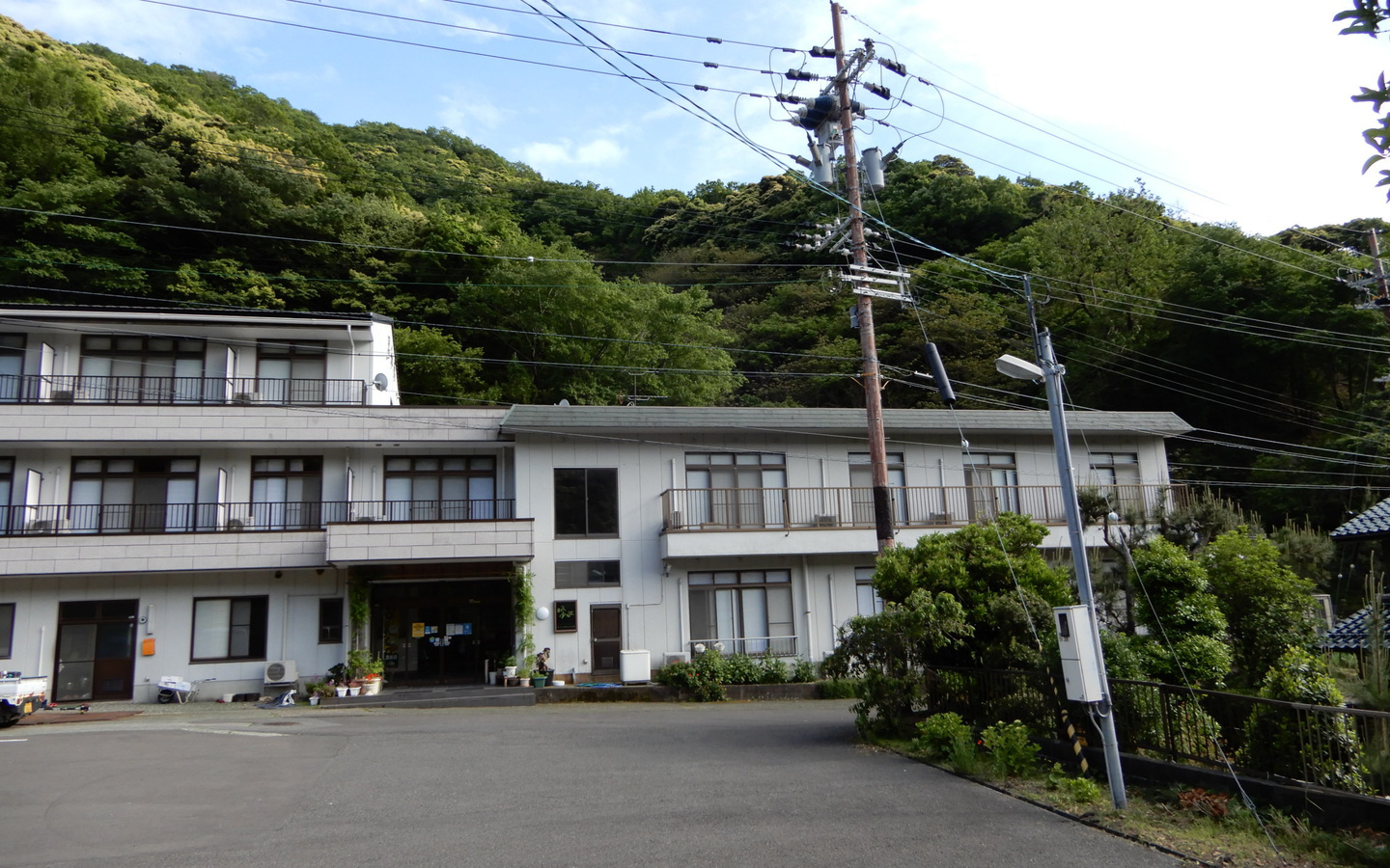 改修前の建物外観